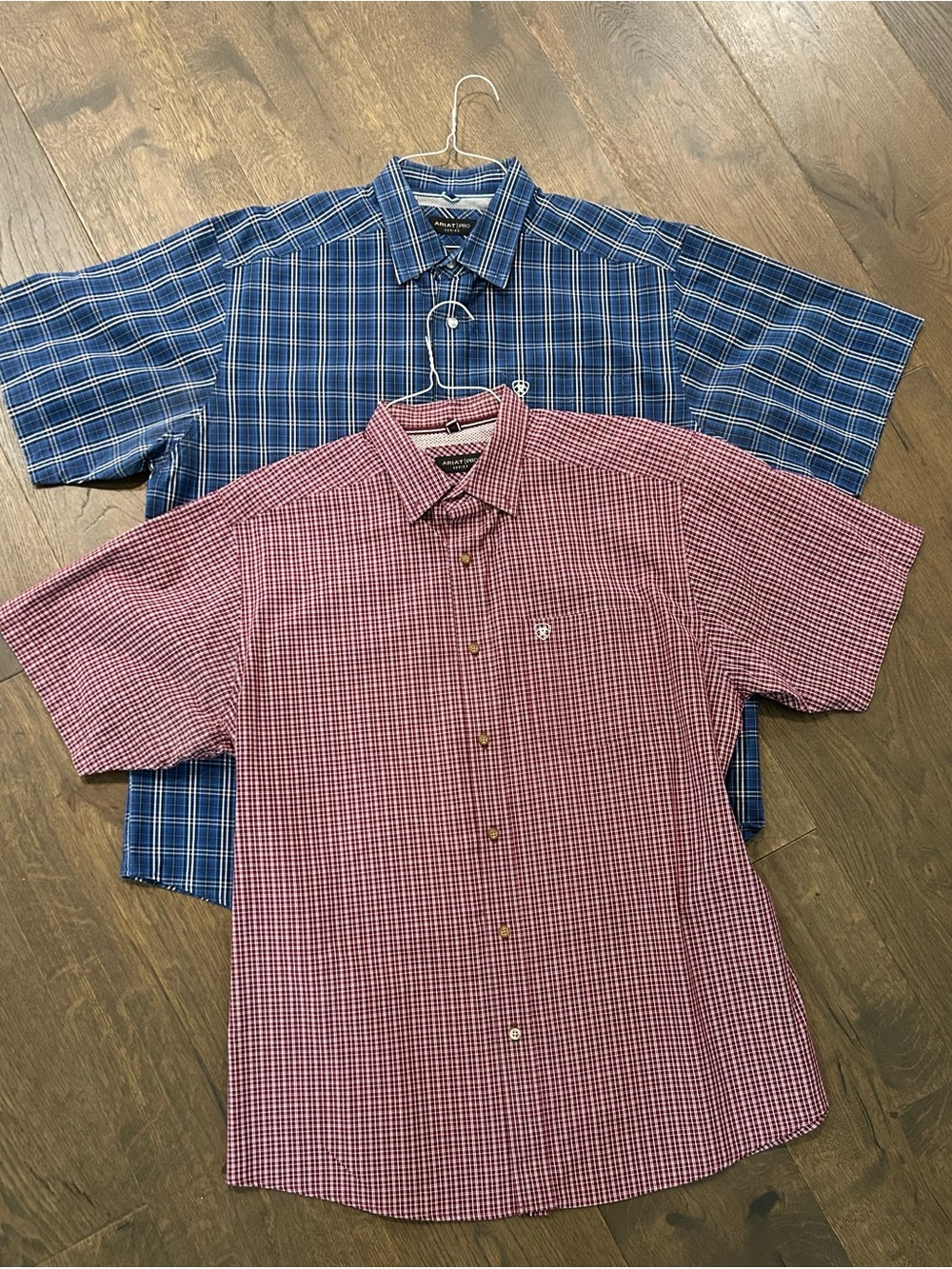 ARIAT Men's Pro Series Short-Sleeve Button-Up Shirt Bundle XL